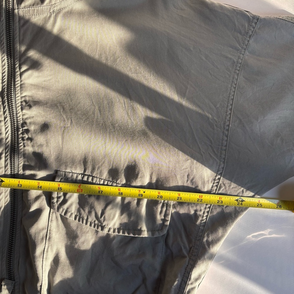 Abercrombie & Fitch‎ Cropped Light Green Utility Jacket - Picture 9 of 11